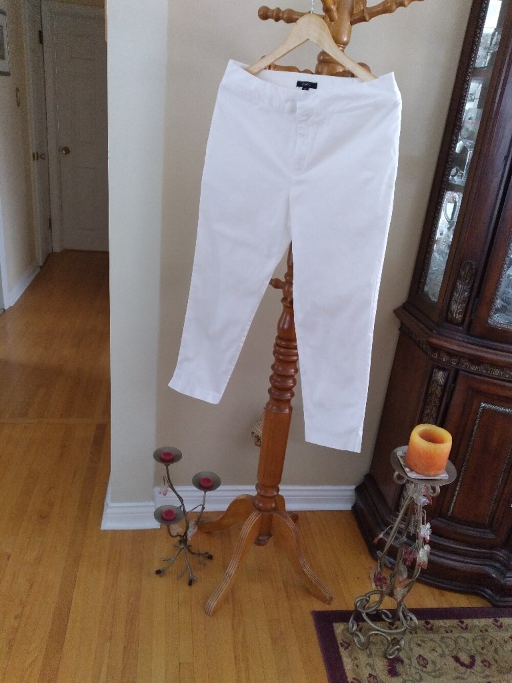 White Pants, IM NYC, Cotton, IM NYC, Size - 10